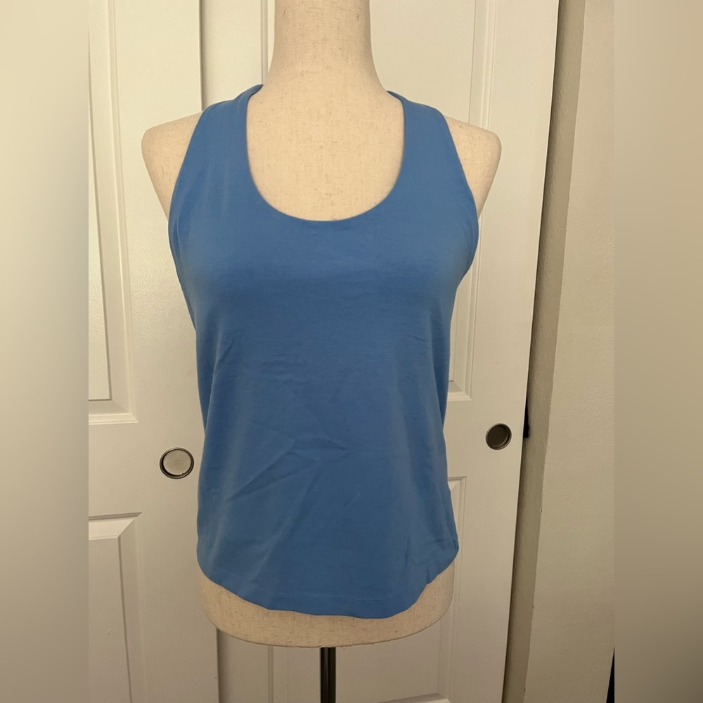 Ann Taylor Size Large blue halter top